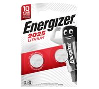 Energizer - E304126902 - Micropila CR2025 - 3V - a pastiglia - litio - Energizer - blister 2 pezzi - 89497 - Conf. da 1 Pz. - E304126902