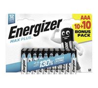 Energizer E304145700 Max Plus Batteria Ministilo (AAA) Alcalina/manganese 1.5 V