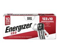 Energizer E304530700 Batteria per fotocamera CR 123 Litio 10 pz.
