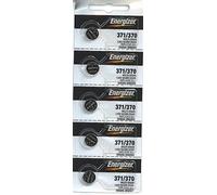 Energizer Energizer 371/370 (SR920W SR920SW) Silver Oxide Watch Battery. On Tear Strip, confezione da 5