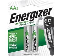 Energizer energizer_AAX2_1500 Mah Recharge Power Plus AA Nh-15Bp2 Batterie - 2 Pezzi