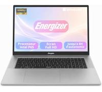 Energizer EnergyBook 15.6" FHD PC portatile (Int. P6500Y, RAM 4GB, SSD 128GB, IntelUHD Graphics 615, Windows 11 Home) - Tastiera AZERTY, Grigio