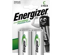 ENERGIZER - POWER PLUS BATTERIA RICARICABILE HR14 C 2500MAH 2 UNIT