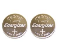Energizer - Eveready 06611-2032BP-2 - Batteria a bottone al litio da 3 Volt per orologio/porta del garage/calcolatrice/medicale, confezione da 2 (2032BP-2)