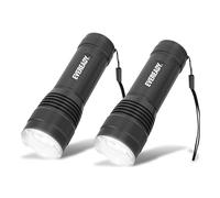 Eveready LED Torch, Super Bright Flashlight, Ideal for Emergencies, Camping and Outdoor Lights, Pocket Torch, Pack of 2