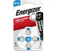 Pile per apparecchi acustici 675 Zinc Air - Energizer - blister 4 pezzi