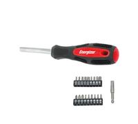 Energizer - Kit cacciaviti + 18 punte robuste e precise, con manico ergonomico bimateriale, ideale per fai da te, professionale e regalo