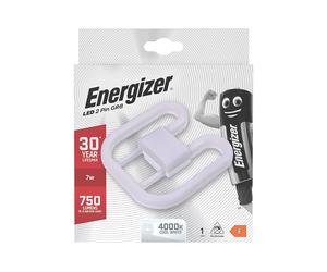 Energizer Lampada LED 2D GR8 2 Pin 7W 750lm Luce Bianca Fredda S30400 ENG6916