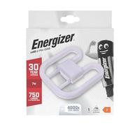 Energizer Lampadina LED 2D GR8 a 2 pin, 7 W = 16 W, 750 lumen, 4000 K bianco freddo, durata 30 anni