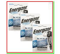 ENERGIZER Lithium AAA 12 Batterie litio ministilo Pile ULTIMATE SCADE 2039