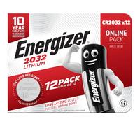 12 Energizer CR2032 Litio Batterie 3V Lunga Durata Potenza 12BL Exp 2033 Nuovo