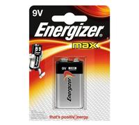 Energizer Max Ã¢Â€Â“ 9V Batteria monouso Alcalino (Energizer Max 9V Alkaline Batteries [Pack 1]) NEW