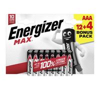 ENERGIZER MAX BATTERIA MINISTILO AAA ALCALINA/MANGANESE 1.5 V 16 PZ MODELLISMO