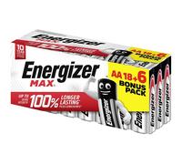 ENERGIZER MAX BATTERIA STILO AA ALCALINA/MANGANESE 1.5 V 24 PZ MODELLISMO