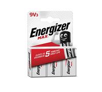 Energizer Max Batterie Alcaline 9V, Confezione da 3