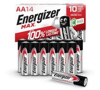 Energizer Pile Max AA, Alcaline, Confezione da 14