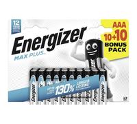 Energizer Batteria Max Plus alcalina micro (AAA) 1,5 V 20 pezzi