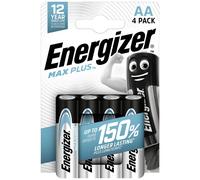EN MP 4XAA - Max Plus, batteria alcalina, AA (batteria stilo), confezione da