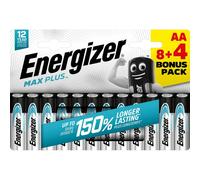 Energizer Max Plus batterie alcaline AA LR6 12 unità