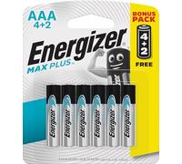 Energizer Max Plus Promo-Packs batteria, formato AAA, confezione da 4Plus2 Blister Card - 4+2