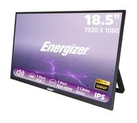 Energizer Monitor Portatile 18,5 Pollici FHD IPS 100 Hz, USB-C, Mini HDMI | Secondo schermo per PC, Mac, console e smartphone, supporto integrato, collegamento immediato, per smart working e viaggi
