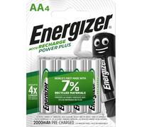 Energizer PILA RICARICABILE POWER PLUS STILO 4 PZ.