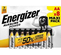 ENERGIZER PILAS ALKALINE POWER ENR AA BP8 BR