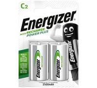 ENERGIZER - POWER PLUS BATTERIA RICARICABILE HR14 C 2500MAH 2 UNIT