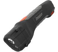 EN PROJECTPLUS - Torcia a LED, 400 lm, nera, 4 AA (batteria stilo)