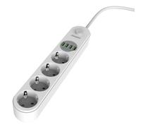 Energizer PRESA MULTIPLA ENERGIZER 4 EU PLUG + 4 USB A CON INTERRUTTORE