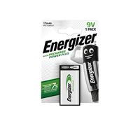 Energizer Ricarica Power Plus Batterie 9V HR22 175mAh 1.2V Dettaglio Imballaggio
