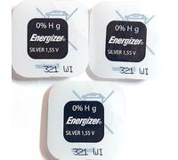 Energizer - Set di 3 confezioni da 1 pila, per orologio, in ossido d'argento 321