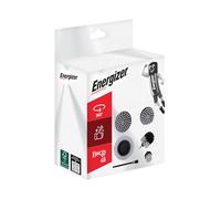 Energizer - Set di spazzole per pulizia trapano, 6 pezzi, spazzola per trapano auto, pulizia, cerchioni, piastrelle, tappeti, vasca, cucina, WC, pavimento - prolunga pratica inclusa