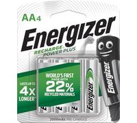 Batterie ricaricabili ENERGIZER Power Plus AA - 2000 mAh conf. da 4 - E300626701