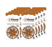 Energizer Sound Energy - Batterie acustiche 312, confezione da 60