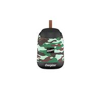 Energizer Speaker Bluetooth Portatile 6W | Cassa Wireless con Microfono Integrato, Radio FM, MicroSD, USB, Funzione Power Bank | Bluetooth 5.0, Autonomia Lunga, Design Compatto BTS061 (Camouflage)