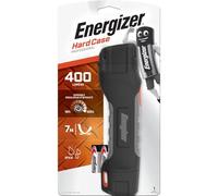 EN PROJECTPLUS - Torcia a LED, 400 lm, nera, 4 AA (batteria stilo)