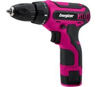 Energizer Trapano Avvitatore a Batteria 12V 25 Nm, Mandrino 10 mm, USB-C | Batteria al litio integrata, mandrino autoserrante senza attrezzi, compatto e leggero, impugnatura soft grip, cavo da 1,5 m