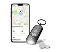 Energizer Trova il mio portachiavi con luce, Bluetooth Tracker compatibile con Apple Find My, localizzatore di oggetti per chiavi, borsa e zaino