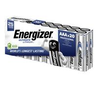 Energizer Ultimate FR03 Batteria Ministilo (AAA) Litio 1250 mAh 1.5 V 20 pz.
