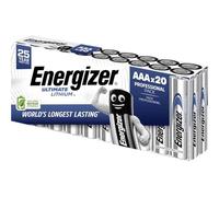 Energizer Ultimate FR03 Micro (AAA) batteria al litio 1250 mAh, 1,5 V, 20 pezzi.