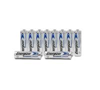 Energizer Ultimate Lithium, 10 batterie AA, L91, lunga durata per dispositivi ad alto consumo, più leggeri e 20 anni di vita