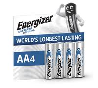 Energizer Ultimate Lithium AA (Confezione da 4) Pile 1,5V Le batterie AA di più
