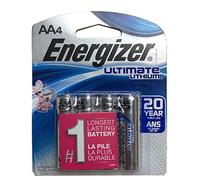 Energizer Ultimate Lithium AA Ever4pk L91bp, 4 batterie
