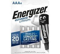 ENERGIZER ULTIMATE LITHIUM BATTERIA AL LITIO AAA L92 LR03 1,5V BLISTER * 4
