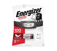 Energizer UNIVERSAL + Headlamp LP1181 100 Lumens 2 AAA Batteries Inclusi Nuovo
