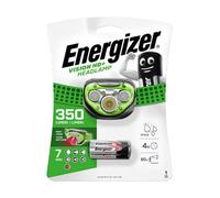 Energizer Vision HD+ Lampada Frontale LED 350 Lumen Verde + 3 Batterie AAA