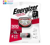 Energizer VISION HD Proiettore LP09071 300 Lumen Rosso IPX4 3 Batterie AAA Nuovo