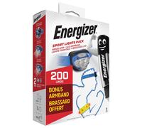 Energizer Vision Torcia Frontale 200 Lumen Con Fascia LED, Con Batterie