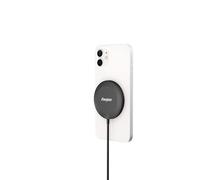 Energizer WCP119 Caricatore Wireless Magnetico 15W MagSafe Compatibile | Pad di Ricarica Wireless Rapida Qi USB-C per iPhone, AirPods e Smartphone Android | Base a Induzione Magnetica Slim